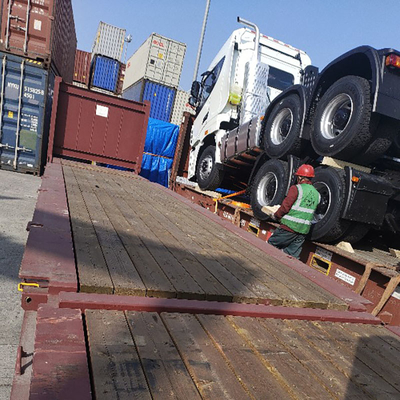 Container di grandi dimensioni per 40FR / 40FQ Spedizioni internazionali via mare Cina verso la Libia