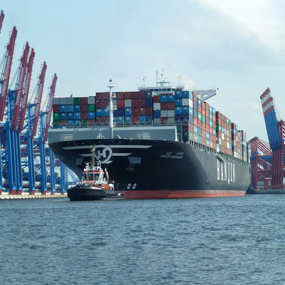 Linee di trasporto di merci pesanti da Cina all'Indonesia